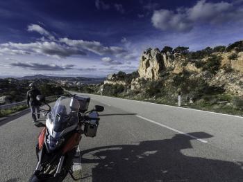 Sardaigne moto © Eric Corlay